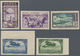 23601 Marokko: 1923/1952, Mint Assortment Of 35 IMPERFORATE Stamps Resp. IMPERFORATE COLOUR PROOFS. - Maroc (1956-...)
