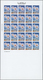 23630 Marokko: 1975/1980, U/m Collection Of 45 Different IMPERFORATE Complete Sheets (=1.125 Imperforate S - Maroc (1956-...)