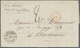 23641 Martinique: 1799/1882 (ca.), Group Of Six Entires (four Stampless And Two Bearing Adhesives), Slight - Autres & Non Classés