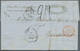 Delcampe - 23641 Martinique: 1799/1882 (ca.), Group Of Six Entires (four Stampless And Two Bearing Adhesives), Slight - Autres & Non Classés