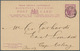 23650 Mauritius: 1879/1920, Lot With 13 Used Postal Stationery Cards, Starting With 2 C Brown Psc (H&G 1) - Mauritius (...-1967)