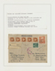 23687 Nepal: 1866-1963, Collection Of 26 Covers, Cards, Postal Stationeries, Telegram And Receipts From Or - Népal