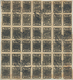 23690 Nepal: 1880/1940 (ca.), Mint And Used On Stock Card, Inc. 4 A. Green Unit Of 3, Plus 1 A. Black Larg - Népal