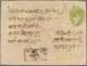 23692 Nepal: 1887-1950's: Collection Of About 100 Covers Franked By Stamps Of 1907-41 Pashupati Issues, Se - Népal