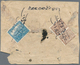 23692 Nepal: 1887-1950's: Collection Of About 100 Covers Franked By Stamps Of 1907-41 Pashupati Issues, Se - Népal