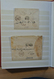 Delcampe - 23693 Nepal: 1900-1935 (ca.): Stockbook With 56 Classic Covers Of Nepal, Of Which 17 With Stamps. Many Dif - Népal