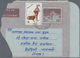 23696 Nepal: 1959-1994 AEROGRAMMES: Collection Of About 50 Aerogrammes, Mostly Used Postally, Few Cancelle - Népal