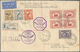 23702 Neuguinea: 1934/1953, New Guinea/Papua/Australia/NZ, Lot Of Twelve Covers/used Stationeries Incl. Re - Papouasie-Nouvelle-Guinée