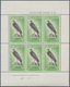23719 Neuseeland: 1959/1966, BIRDS 12 Different Miniature Sheets With Six Or Eight Stamps Each, Mint Never - Neufs