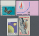 23772 Obervolta / Burkina Faso: 1963/1997 (ca.), Accumulation Incl. BURKINA FASO In Box With Stamps And Mi - Burkina Faso (1984-...)