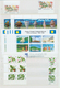 23805 Palau: 1983-1990 Collection Of Stamps Both Mint And Used, Including Definitives Up $5 And $10, Se-te - Palau