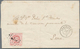 23862 Peru: 1861/1862, 7 Folded Letters And One Front All Franked With 1 Peseta Coat Of Arms From 3rd Issu - Peru