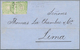 23863 Peru: 1862/1870, Seven Letters In Very Fine Condition, Six Of Them Franked, Five Of Them Used In Per - Pérou