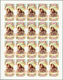 23903 Ras Al Khaima: 1971/1972, Thematic Issues "ANIMALS", U/m Assortment Of Complete Sheets With Complete - Ras Al-Khaima