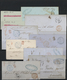 23908 Reunion: 1822/1910 (ca.), Comprehensive Collection In A Binder With Main Value In The Apprx. 86 Cove - Lettres & Documents