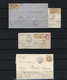 23908 Reunion: 1822/1910 (ca.), Comprehensive Collection In A Binder With Main Value In The Apprx. 86 Cove - Lettres & Documents