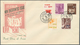 Delcampe - 23923 Riukiu - Inseln / Ryu Kyu: 1951/59, Six Better FDC Inc. 1951 13/30 Y. Airmails, 1957/59 Airmails, 19 - Ryukyu Islands