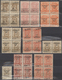 23961 Saudi-Arabien - Hedschas: 1922-25, "Arms Of Sherif Fo Mecca" Issue Collection In Album Bearing Pairs - Arabie Saoudite