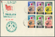 24011 Schardscha / Sharjah: 1963/1964, Assortment Of 21 Cacheted "f.d.c." (some Dates Differ From Those St - Sharjah