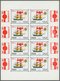 24042 Schardscha / Sharjah: 1972, Sailing Ships With Opt. Of Red PHILATOKYO '71 Emblem On Stamps And In Ma - Sharjah