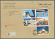 24043 Schardscha / Sharjah: 1972, SPACE, Group Of 19 Covers Addressed To USA, Bearing Atractive Thematic F - Sharjah