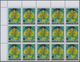24066 Singapur: 1973, Flowers And Fruits Defintives Complete Set Of 13 In An Investment Lot Of About 660 C - Singapour (...-1959)