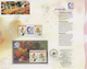 Delcampe - 24072 Singapur: 1991/1995, Stamp Exhibition SINGAPORE '95 ("Orchids"), Lot Of 88 Presentation Folders With - Singapour (...-1959)