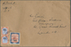 24108 Sudan - Dienstmarken Regierung: 1936/49, Airmail Covers To London Franked Up To 10 Sh (5), Plus Fron - Soudan (1954-...)