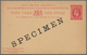 24117 Oranjefreistaat: 1884/1904, Collection Of 56 Different Unused Stationeries, Comprising Cards, Envelo - État Libre D'Orange (1868-1909)