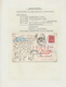 24126 Südafrika: 1900/1950 (ca.), Collection Of Apprx. 150 Entires In Two Volumes On Written Up Pages, Off - Autres & Non Classés