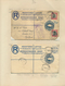 24126 Südafrika: 1900/1950 (ca.), Collection Of Apprx. 150 Entires In Two Volumes On Written Up Pages, Off - Autres & Non Classés