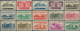 Delcampe - 24212 Syrien: 1949/1957, U/m Collection Of 16 IMPERFORATE Issues (=69 Stamps): Michel Nos. 586/16, 627/40, - Syrie