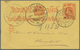 24236 Thailand: 1900/61 (ca.), Stationery (7, Two Real Used, One With Unsual Blue Colour For The Bilingual - Thaïlande