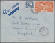 24240 Thailand: 193947 Incoming Mail: 14 Covers From Various Countries (GB, Dutch Indies, Souh Africa, Arg - Thaïlande