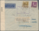 24240 Thailand: 193947 Incoming Mail: 14 Covers From Various Countries (GB, Dutch Indies, Souh Africa, Arg - Thaïlande