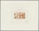 24264 Tschad: 1977, Lincoln, Madison, Nine Sunk Die Proofs In Different Colors, Artist Signed, Very Fine G - Autres & Non Classés