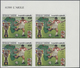 24290 Tunesien: 1982/1994, U/m Collection Of Apprx. 280 IMPERFORATE Stamps, Apparently Complete Issues, Ma - Tunisie (1956-...)