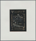 24298 Umm Al Qaiwain: 1965/1968, GOLD/SILVER ISSUES, U/m Assortment Of 28 Stamps And Ten Souvenir Sheets. - Umm Al-Qiwain