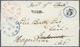 24350 Vereinigte Staaten Von Amerika: 1814-50, 41 Prefilatelic Folded Envelopes Showing Many Different Sma - Autres & Non Classés