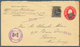 24379 Vereinigte Staaten Von Amerika: 1885/1966 (ca.), Unusual Accumulation With About 120 Mostly Postal S - Autres & Non Classés