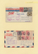 Delcampe - 24388 Vereinigte Staaten Von Amerika: 1900/1935, Collection Of Apprx. 110 Covers/cards On Written Up Album - Andere & Zonder Classificatie