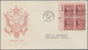 Delcampe - 24406 Vereinigte Staaten Von Amerika: 1941/1942: 116 Good FDC, Many Plate Blocks, All FDC Are With Borders - Autres & Non Classés