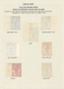 24473 Alle Welt: 1840/1970 (ca.), Characteristics Of Stamps, Exhibit On Apprx. 63 Pages, Showing The Class - Collections (sans Albums)