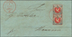 24475 Alle Welt: 1845/1880 (ca.), FORGERIES (stamps And Entire), Collection Of 38 Fronts With Most Spectac - Collections (sans Albums)