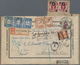 Delcampe - 24491 Alle Welt: 1860/1950 (ca.), Assortment Of Apprx. 45 Covers/cards/stationeries, E.g. Mexico, Germany, - Collections (sans Albums)