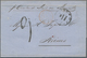 24579 Übersee: 1837/1862, Group Of 10 Entire Letters, Mostly With Destination France, Comprising Mail From - Autres & Non Classés