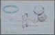 24579 Übersee: 1837/1862, Group Of 10 Entire Letters, Mostly With Destination France, Comprising Mail From - Autres & Non Classés