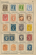 24580 Übersee: 1850/1900 (ca.), Assortment Of Nearly 300 Stamps In An Ancient Approval Book, Comprising A - Autres & Non Classés