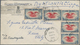 24617 Amerika: 1900/1960 (ca): 130 Covers And Postal Stationary USA And Canada, Including Early Airmail, C - Autres - Amérique