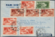 Delcampe - 24646 Asien: 1900/1955, 3 Postcards And 6 Letters From China, Vietnam, Russia, Indochina And Other Country - Autres - Asie